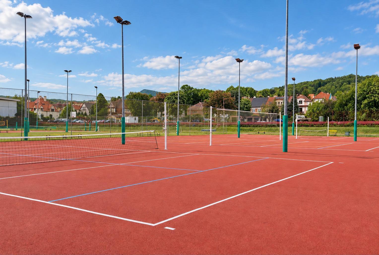 Zmodernizované sportoviště u 5. základní školy